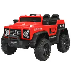 GENERICO - Auto Jeep Electrico 12V Con Control Rojo 6888