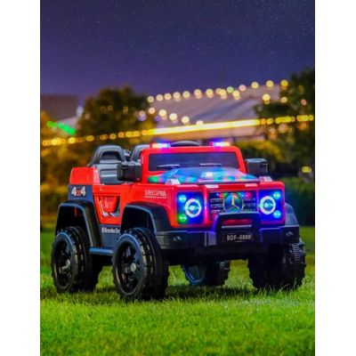 Imagen 2 del producto Auto Jeep Electrico 12V Con Control Rojo 6888