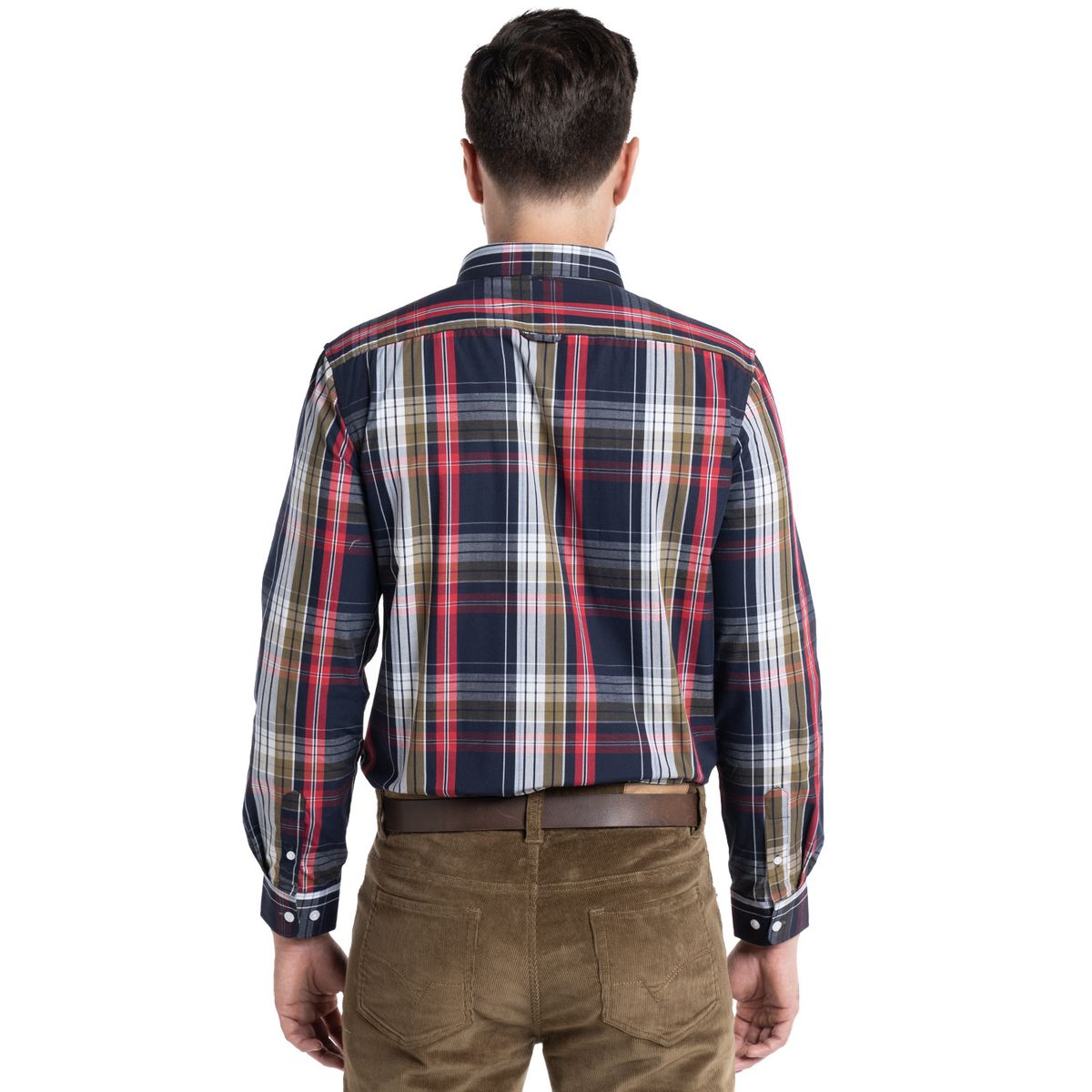 POTROS - Camisa Trevira Cuadros Almería POTROS