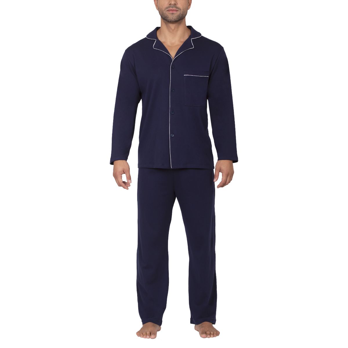 BAZIANI - Pijama Botones Hombre 9222