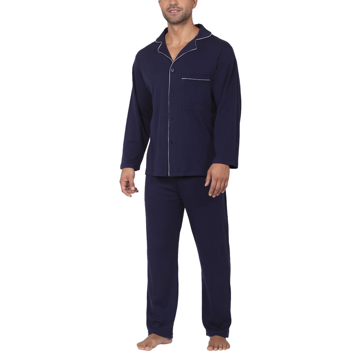 BAZIANI - Pijama Botones Hombre 9222
