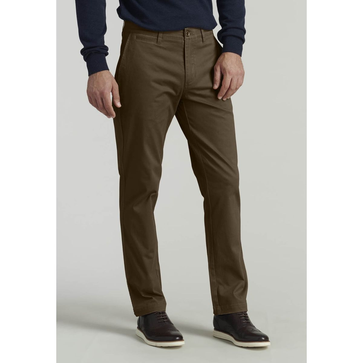 FEROUCH - Pantalón Twill Without Pleats L/31 Business Café Ferouch