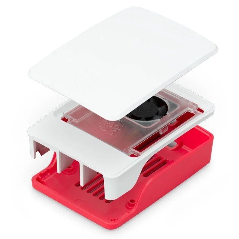 RASPBERRY PI - Carcasa Oficial para Raspberry Pi 5 con Ventilador