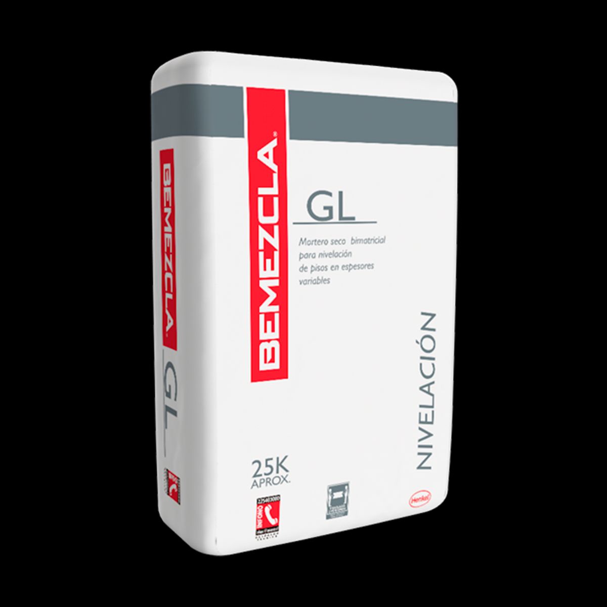 HENKEL - BEMEZCLA GL - Nivelación de Pisos, 25Kg
