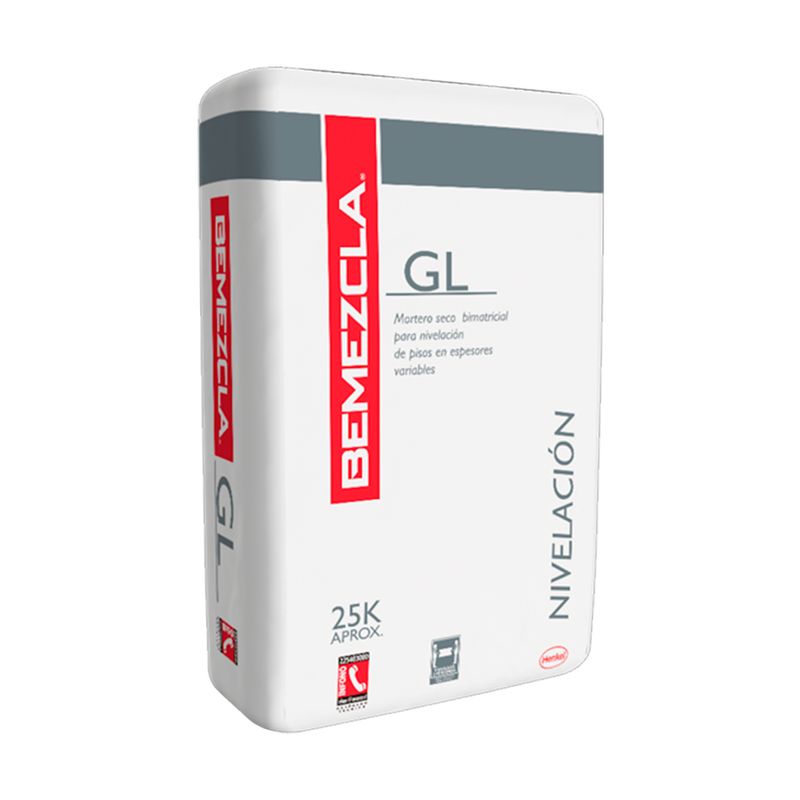 HENKEL - BEMEZCLA GL - Nivelación de Pisos, 25Kg
