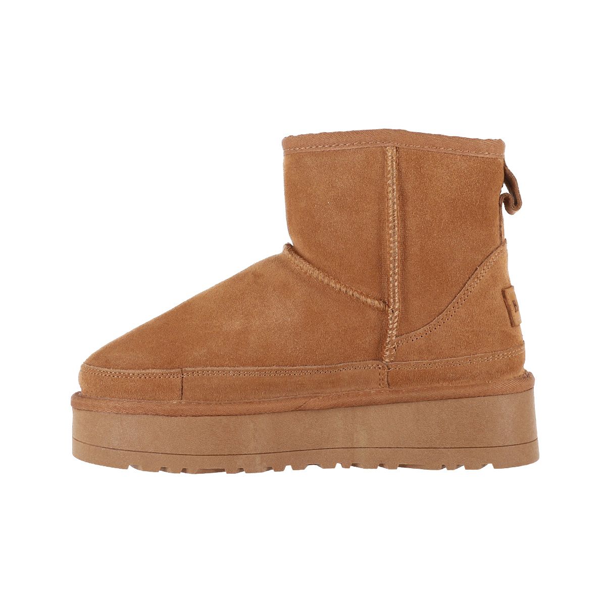 BAMERS - Botas Mujer Bamers Aspen Plataforma Caramelo