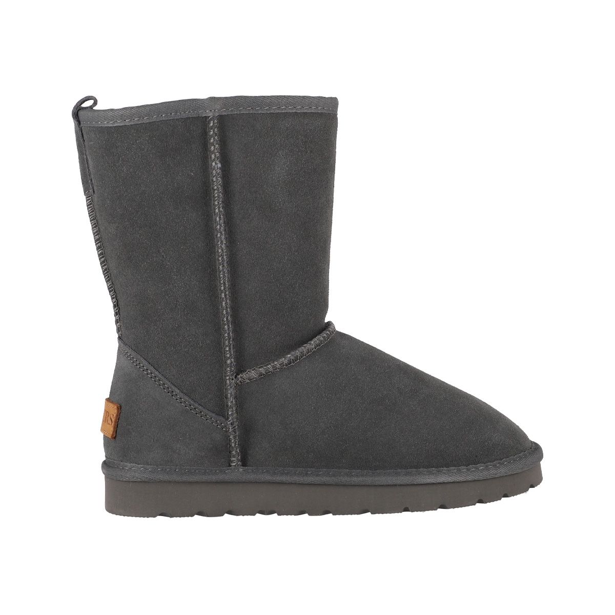 BAMERS - Botas Mujer Bamers Blast Clásicas de Cuero Charcoal