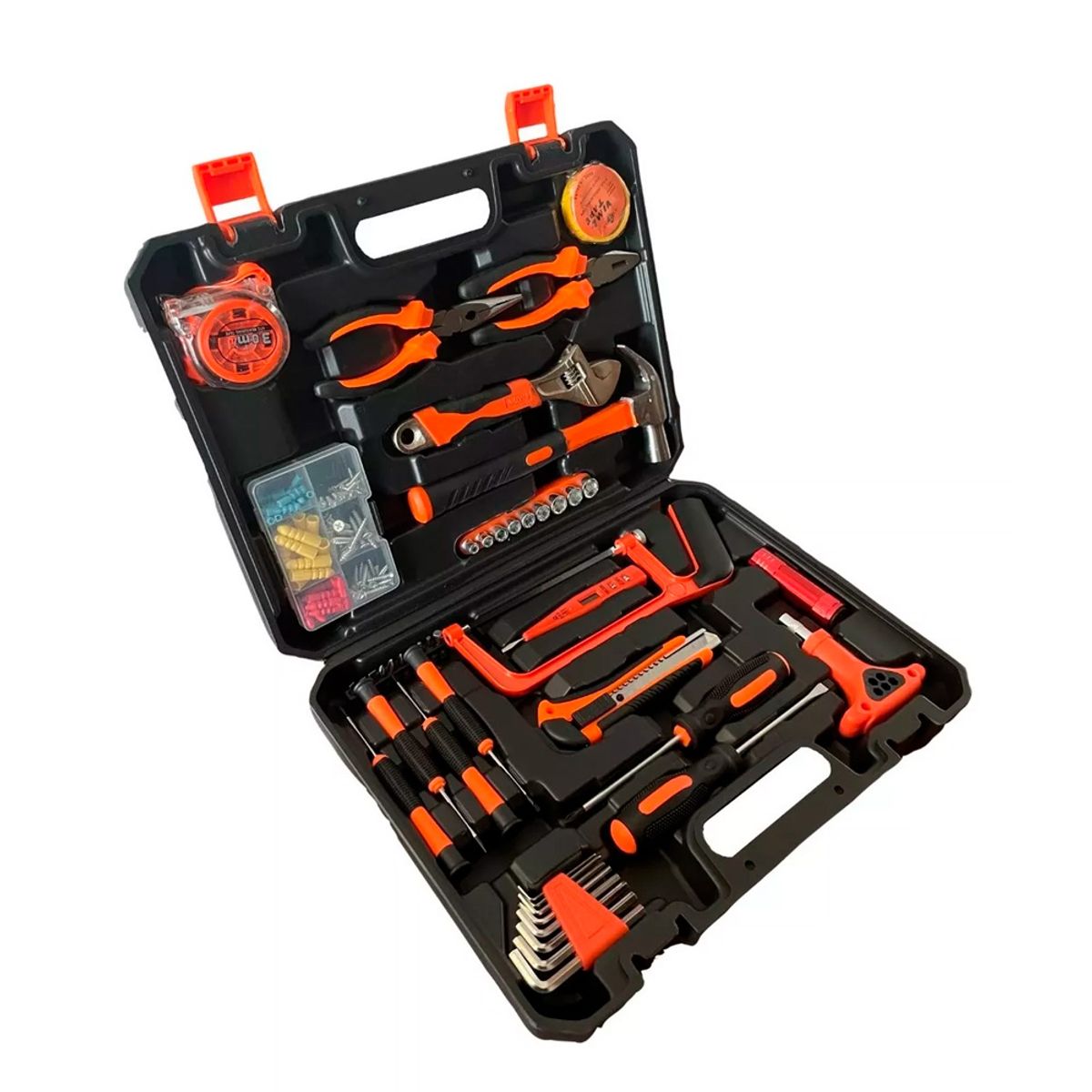 LERNEN - Set 135 Piezas Herramientas Manuales - Maletín Portátil