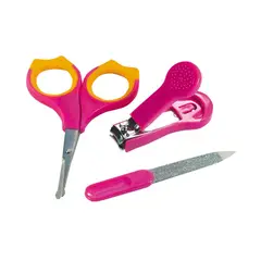 PUMUCKI - Set de Manicure Para Bebé Rosado
