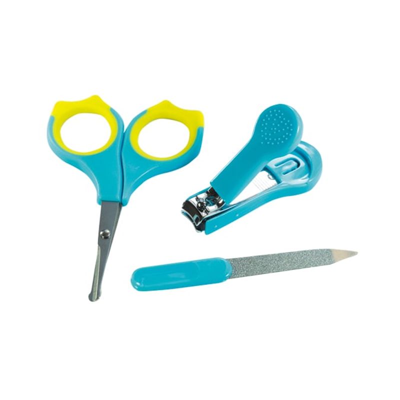 PUMUCKI - Set de Manicure Para Bebé Celeste Pumucki