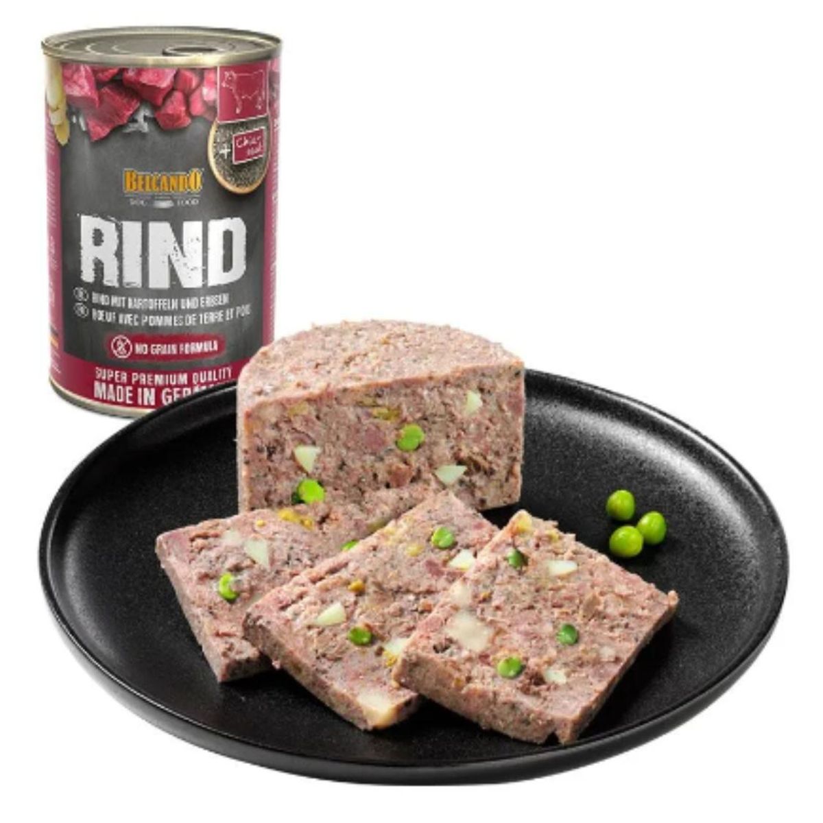BELCANDO - BELCANDO RIND TERNERA CON PATATA Y GUISANTES - LATA 800 G