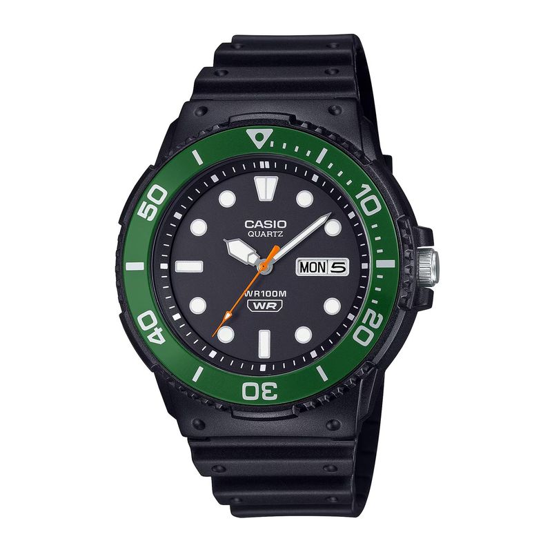 CASIO - Reloj CASIO MRW-230H-1E3VDF Resina/Aluminio Hombre Negro