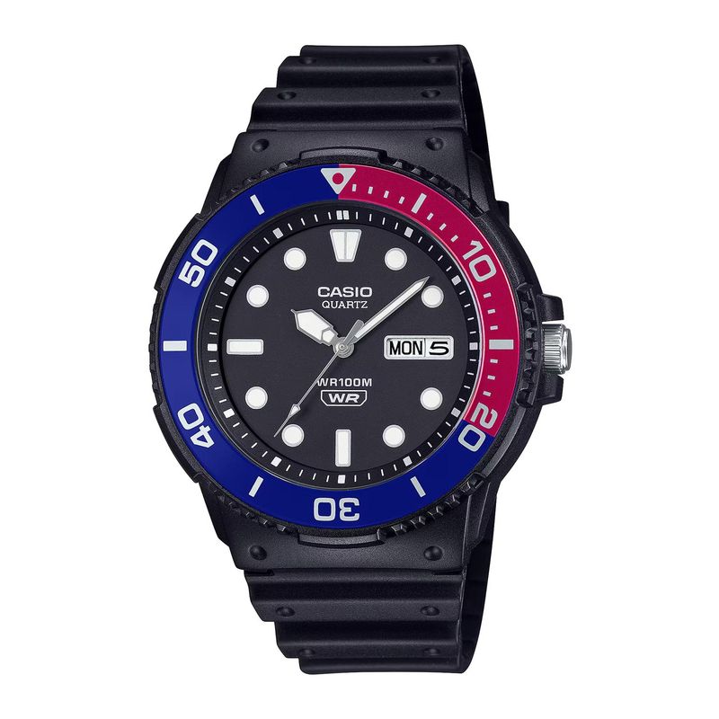 CASIO - Reloj CASIO MRW-230H-1E2VDF Resina/Aluminio Hombre Negro