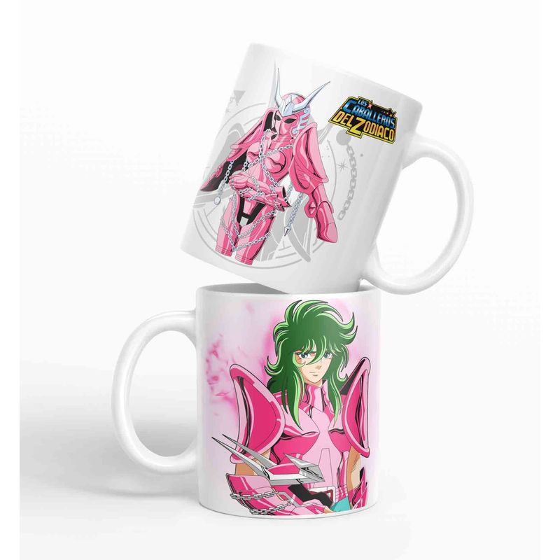 ESTAMPA MANIA - Taza Caballero Del Zodiaco - Andromeda D3 320ml