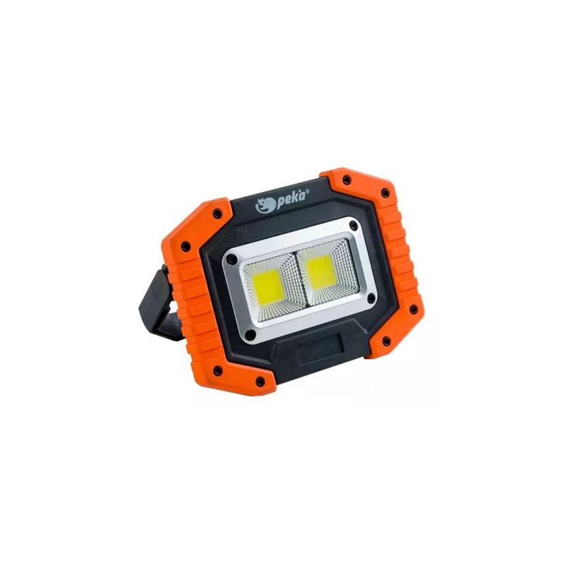 PEKA - Foco De Trabajo Led Pekather Recargable Con Alimentación