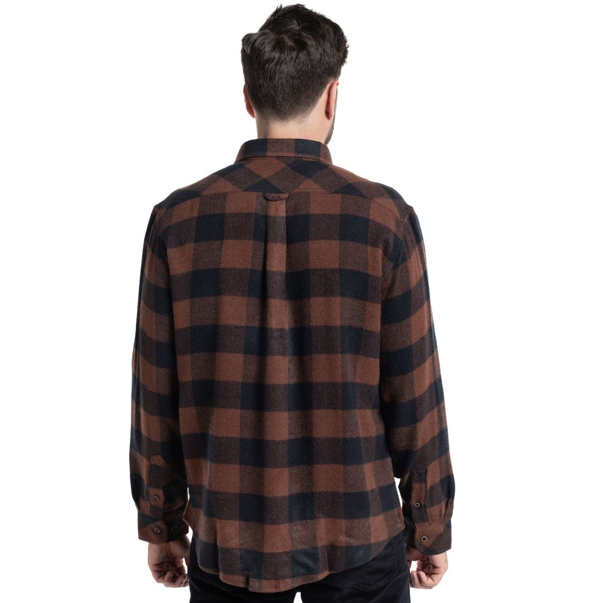 POTROS - Camisa Leñadora Asturias Hombre Manga Larga POTROS