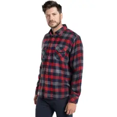 POTROS - Camisa Leñadora Asturias Hombre Manga Larga