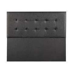 SIMMONS - Respaldo Tignes gris 2 Plazas