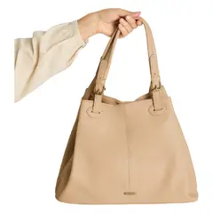 CURVI - Cartera Con Strap De Pu Y Bolsillo Interno