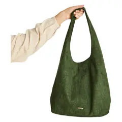 CURVI - Cartera De Suede Texturizado