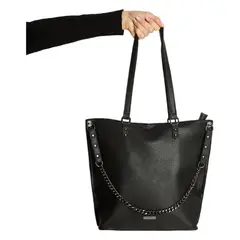 LORENZO DI PONTTI - Cartera Grande De Pu Con Strap Y Cadena