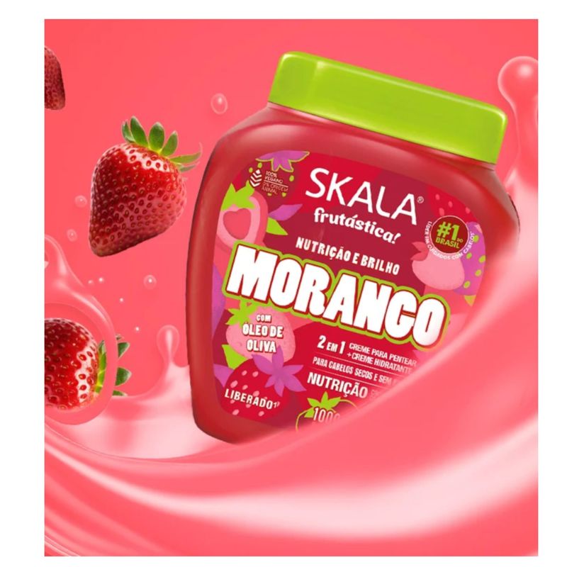 SKALA - Crema de tratamiento 2 en 1 Skala Morango (frutilla) 1 kg.-