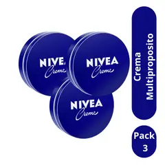 NIVEA - Pack 3 Crema Multiproposito Creme 150ml c/u