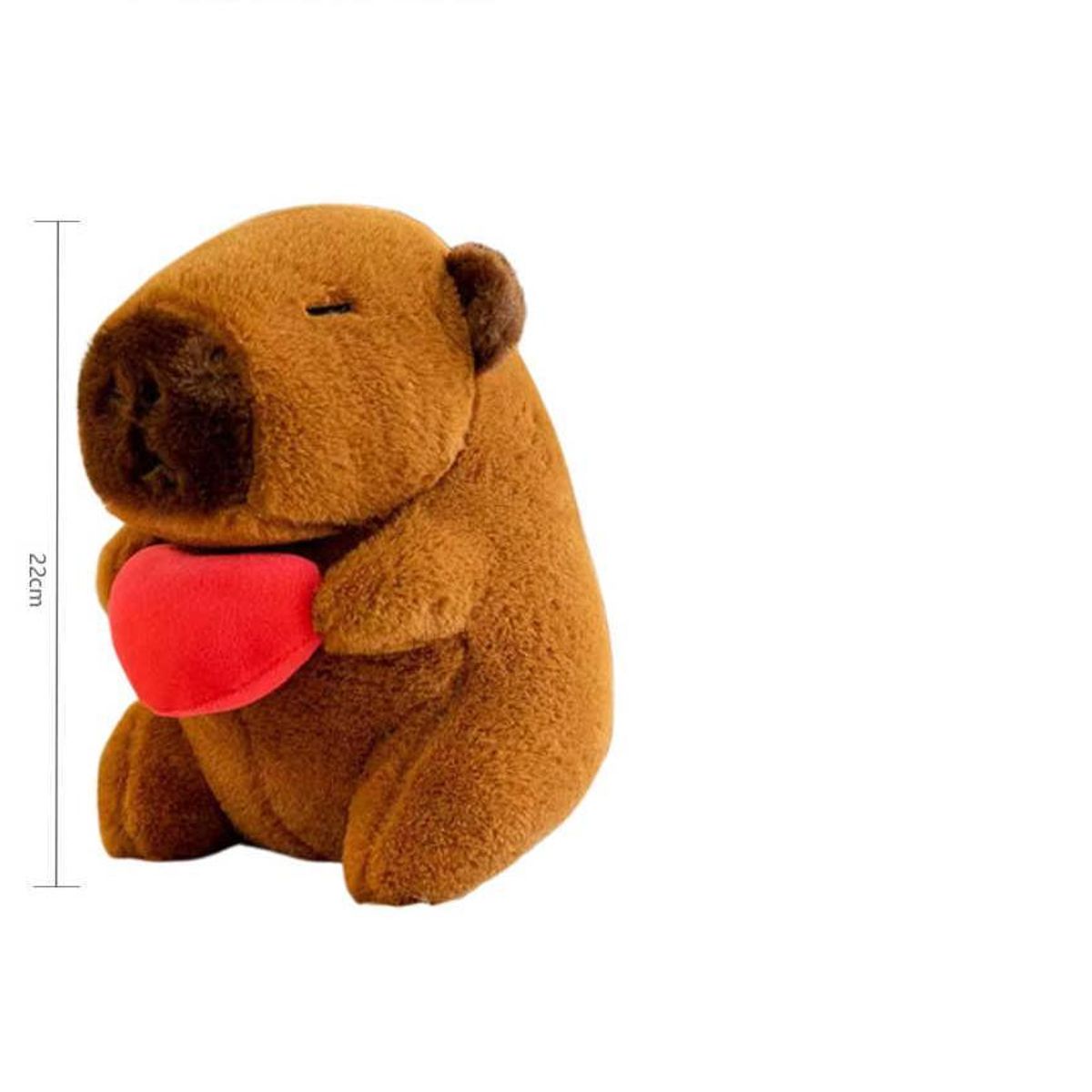 GENERICO - Peluche Carpincho Corazón