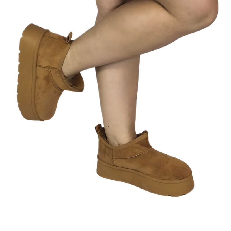 THUNDER BLUE - Pantufla con chiporro de Mujer 16 Yassne Marrón