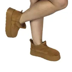 THUNDER BLUE - Pantufla con chiporro de Mujer 16 Yassne Marrón