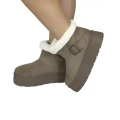 THUNDER BLUE - Bota de Mujer Invierno 14 Yassne Gris