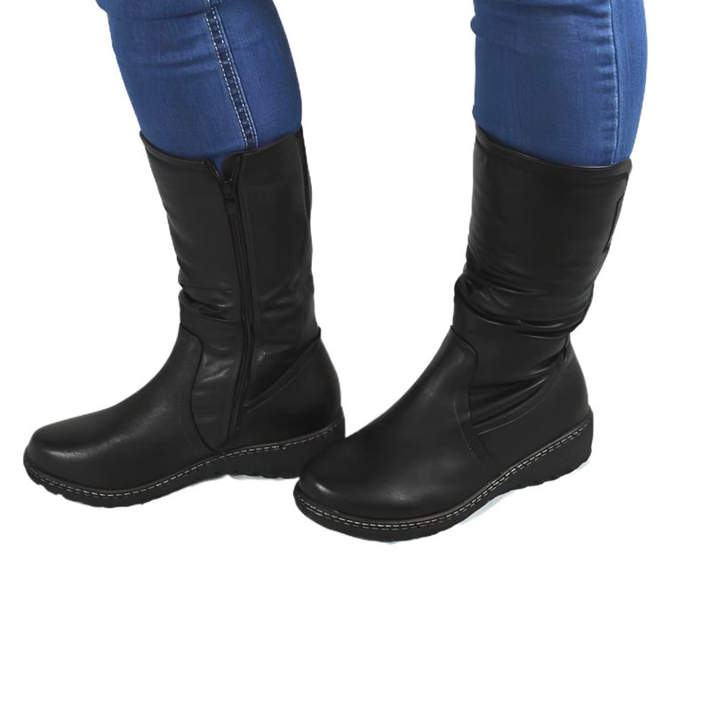 THUNDER BLUE - Bota Invierno de Mujer 959 Yassne Negro