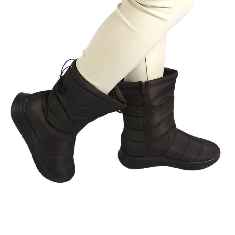 THUNDER BLUE - Bota de Mujer Invierno 02 Yassne Marrón