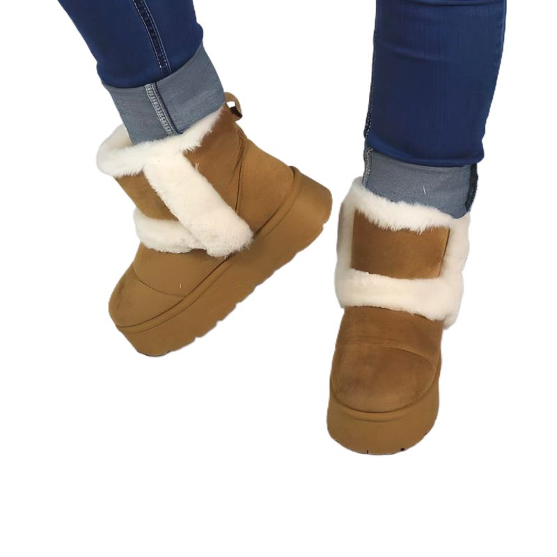 THUNDER BLUE - Pantubota de Mujer 08 Yassne Marrón