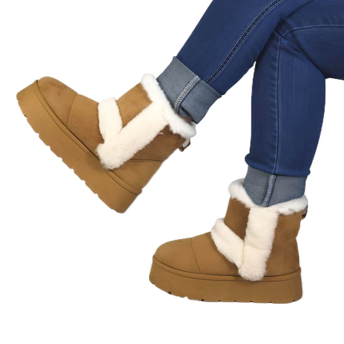 THUNDER BLUE - Pantubota de Mujer 08 Yassne Marrón