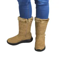 THUNDER BLUE - Bota de Mujer Invierno 10 Yassne Marrón