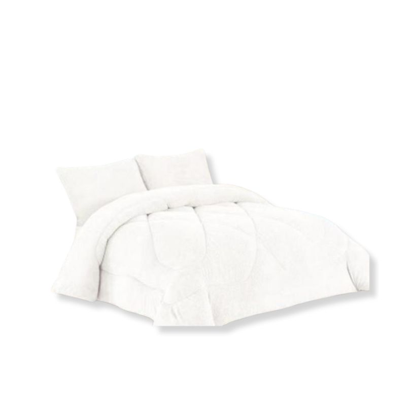 GENERICO - Cobertor Chiporro Invierno Super King Plush Liso 270x250cm