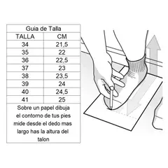 THUNDER BLUE - Botin de Mujer 17 Yassne Negro