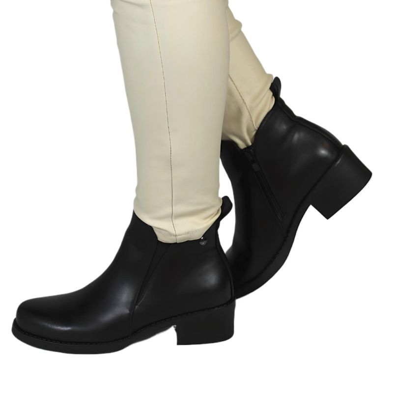 THUNDER BLUE - Botin de Mujer Invierno 13 Yassne Negro