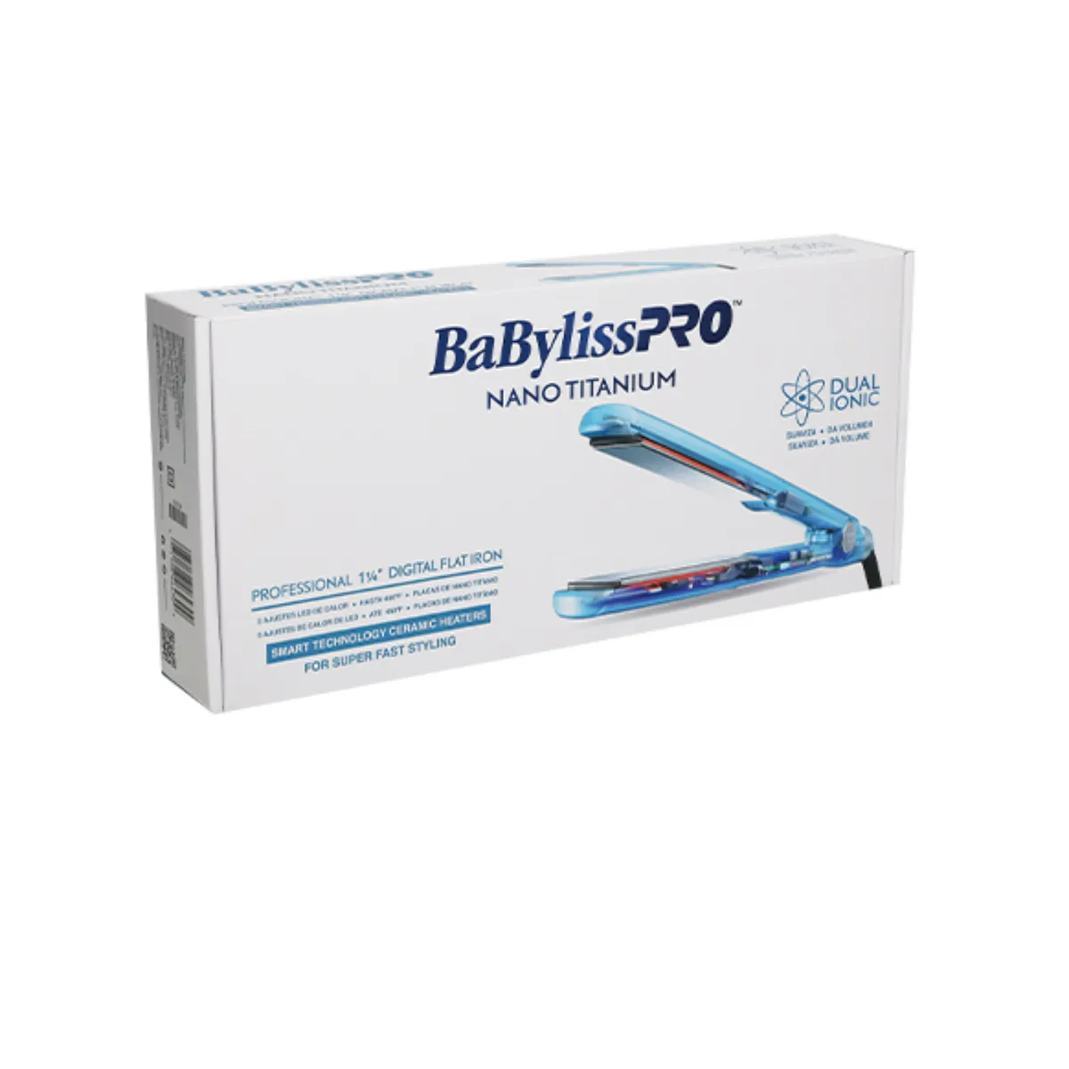 BABYLISS PRO - Plancha Pelo BabylissPro Nano Titanium Ionic 32mm Dual Ionic