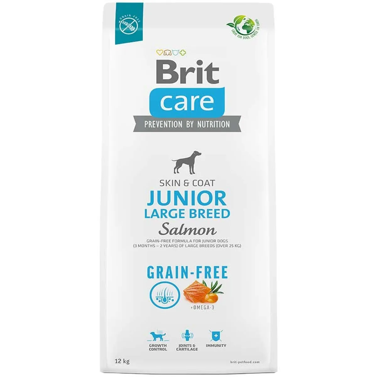 BRIT - BRIT CARE DOG GRAIN-FREE JUNIOR LARGE BREED SALMON 12 KG