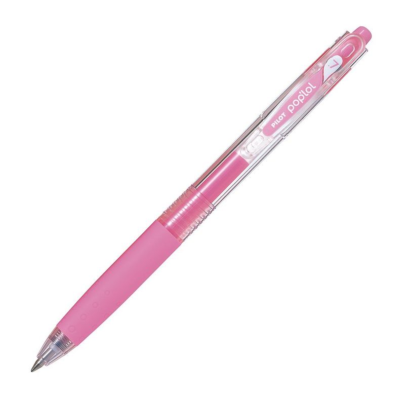 PILOT - Lápiz Gel Pop´lol Rosado Pastel 0.7 mm. 12 Ud