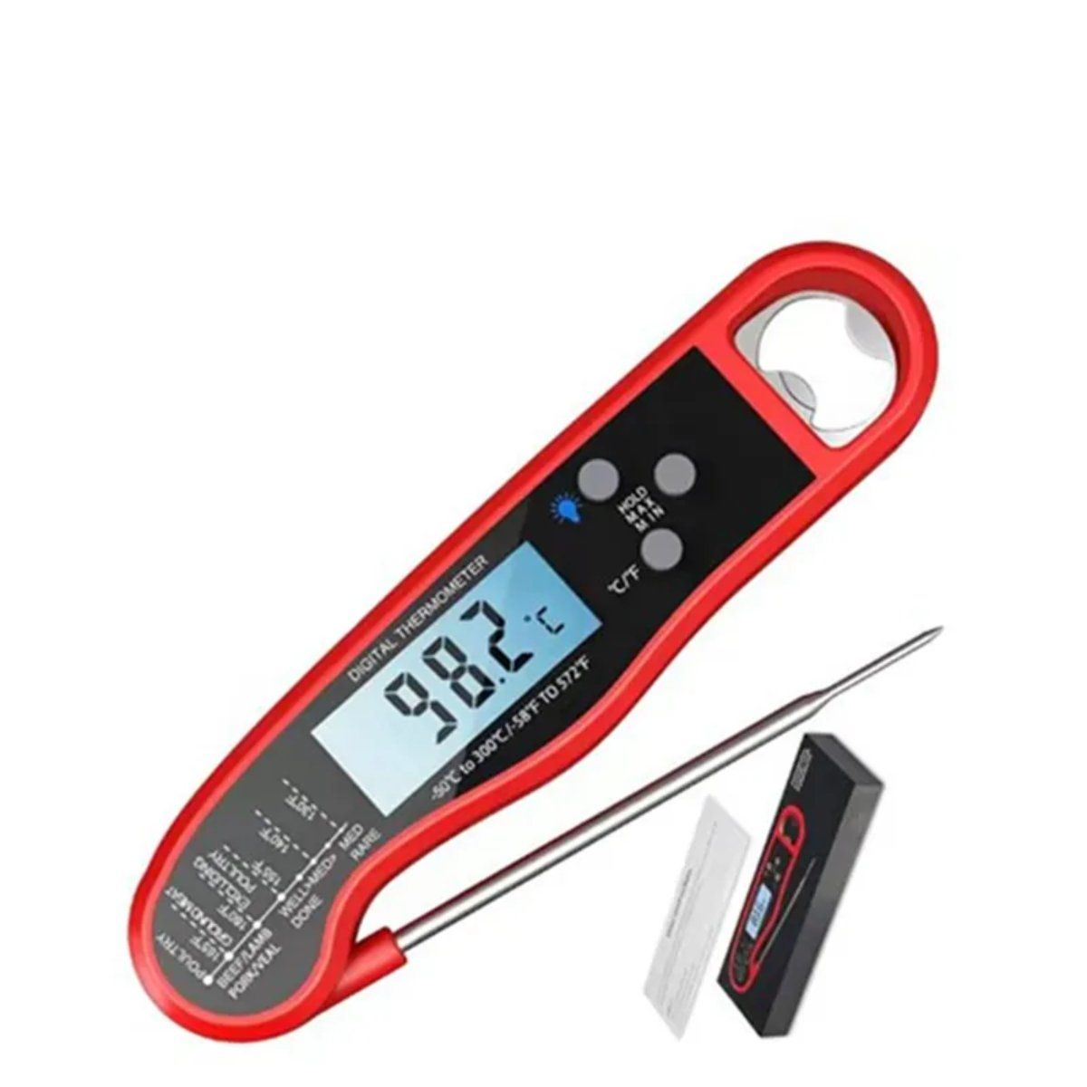 GENERICO - Termómetro Digital De Cocina Para Carnes Temperatura Instan