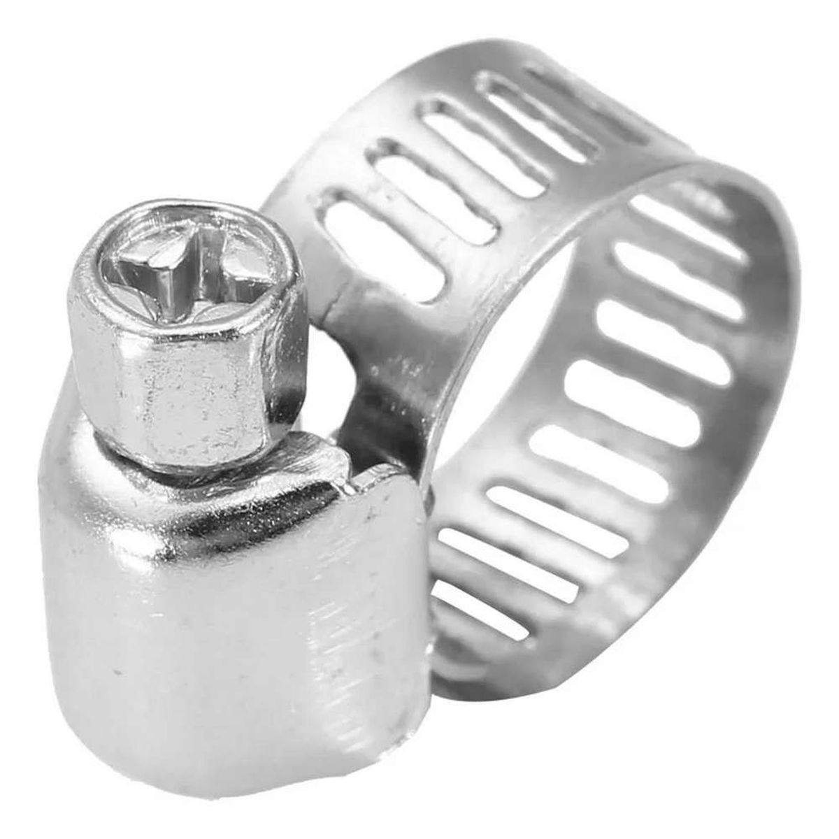 GEN - 5X Set De Abrazadera Metalica Con Tornillo Para Manguera Jardin