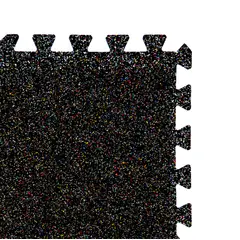 QRUBBER - Plancha EPDM 1x1mt 8mm tipo puzzle para gym
