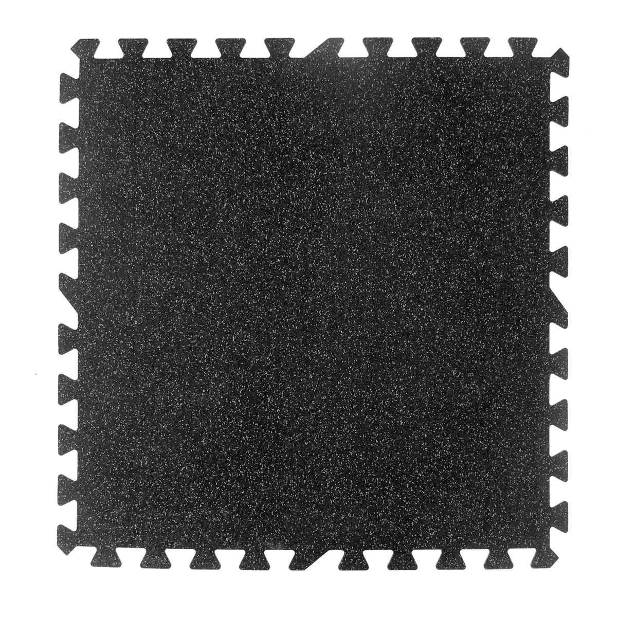 QRUBBER - Plancha EPDM 1x1mt 12mm tipo puzzle para gym gris Qrubber