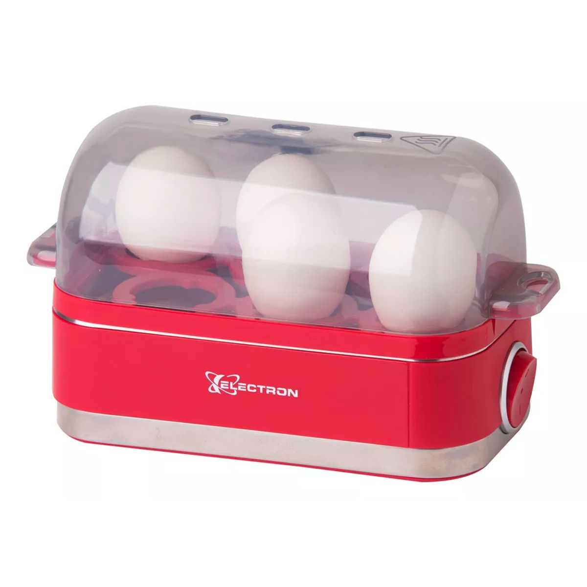 ELECTRON - Cocedor De Huevos Color Rojo