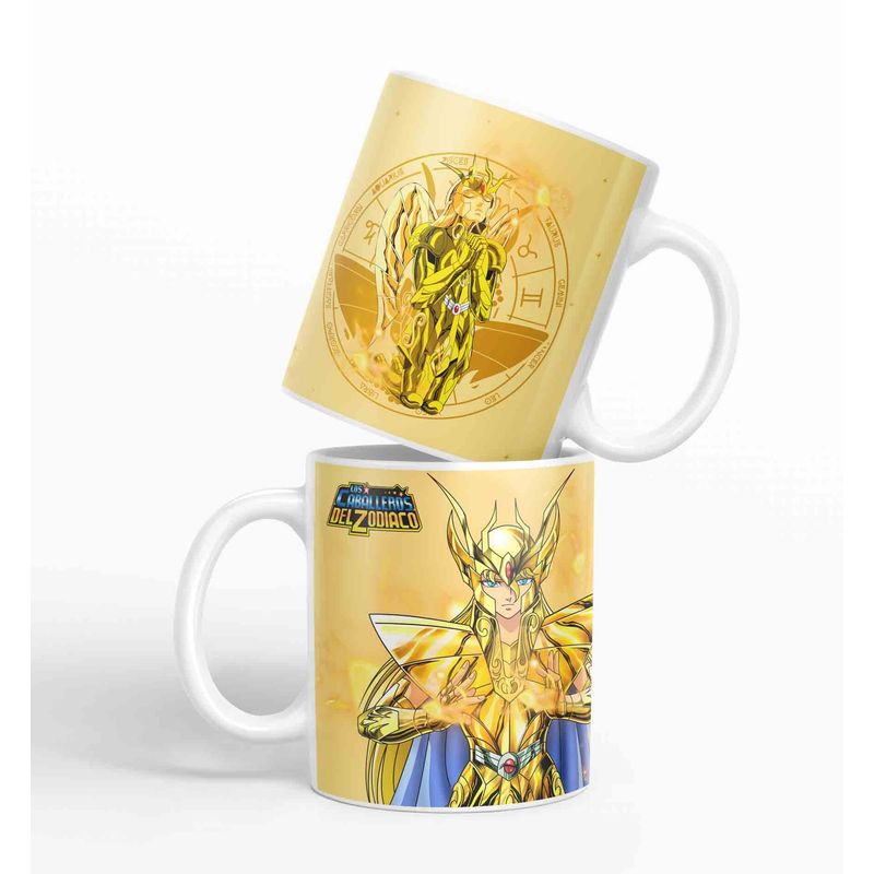 ESTAMPA MANIA - Taza Caballero Del Zodiaco - Virgo DD28 320ml