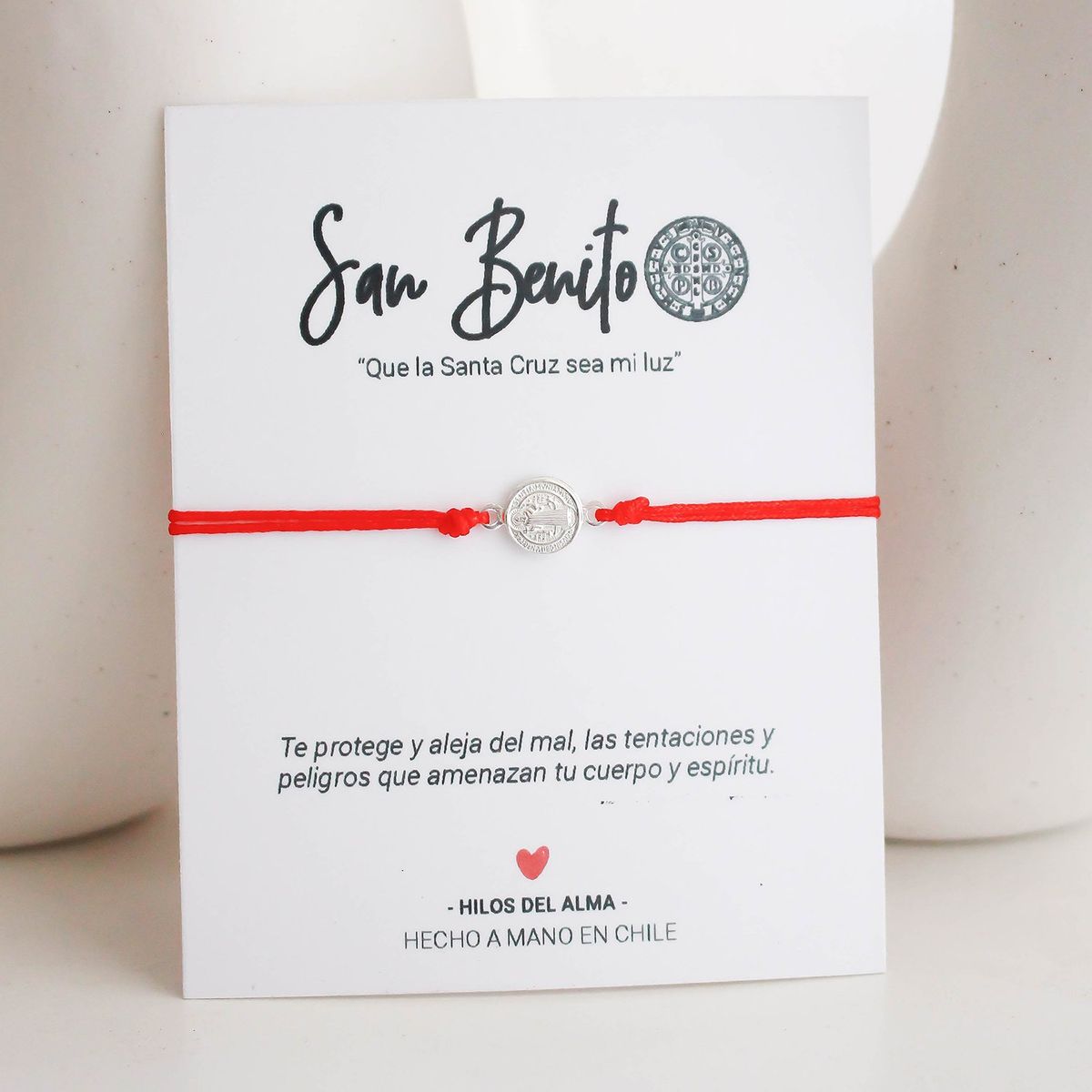 GENERICO - Pulsera adaptable - San Benito plata 92.5
