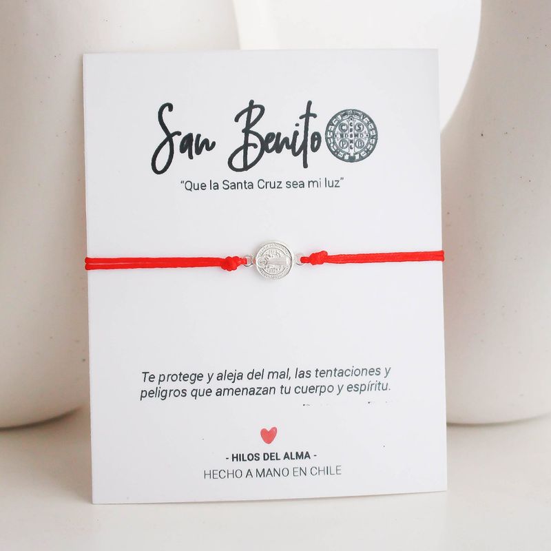 GENERICO - Pulsera adaptable - San Benito plata 92.5